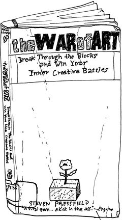 Drawing of “The War of Art: Break Through the Blocks and Win Your Inner Creative Battles”