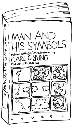 Drawing of “Man and His Symbols”
