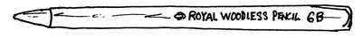064 Royal Woodless Pencil