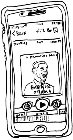 Drawing of “A Promised Land”