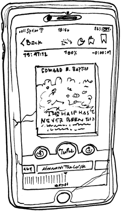 Drawing of “The Half Has Never Been Told: Slavery and the Making of American Capitalism”