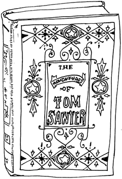 Drawing of “The Adventures of Tom Sawyer”