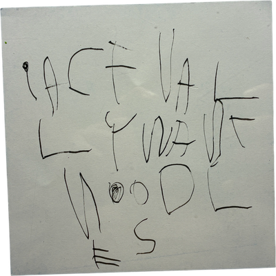 letters in pen