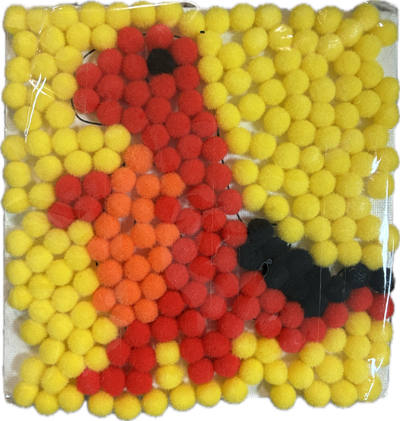dinosaur pom poms