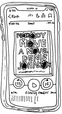 Drawing of “Nobody Move”