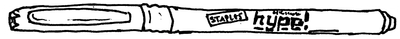 071 Staples Hype! Highlighter