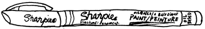 055 Sharpie Paint Extra Fine Point