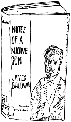 Drawing of “Notes of a Native Son”
