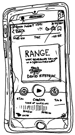 Drawing of “Range: Why Generalists Triumph in a Specialized World”