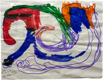 abstract marker shapes wildness