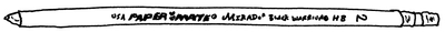 075 Paper Mate Mirado Black Warrior Pencil