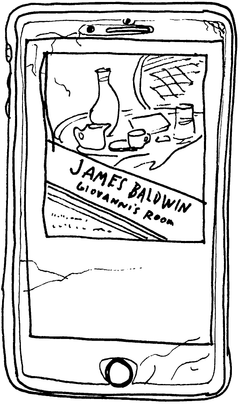 Drawing of “Giovanni's Room”