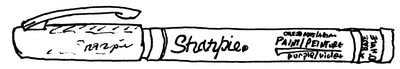 073 Sharpie Oil Based Paint Marker