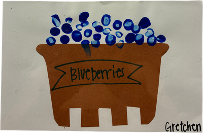 blueberry basket school craft