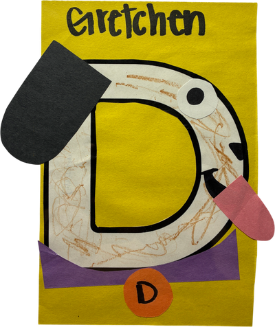 d is for dog school craft