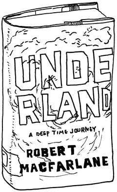 Drawing of “Underland: A Deep Time Journey”