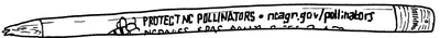041 Unknown Pencil (Protect NC Pollinators)