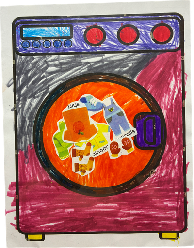 washing machine school craft