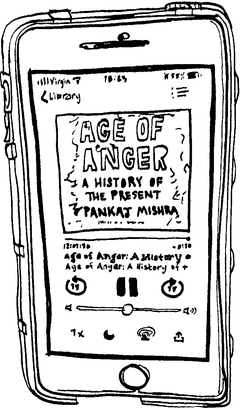Drawing of “Age of Anger: A History of the Present”