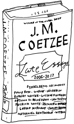 Drawing of “Late Essays: 2006-2017”