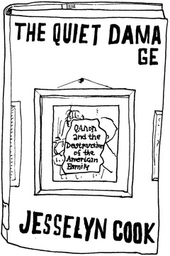Drawing of “The Quiet Damage: QAnon and the Destruction of the American Family”