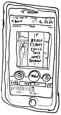 Drawing of “If Beale Street Could Talk”